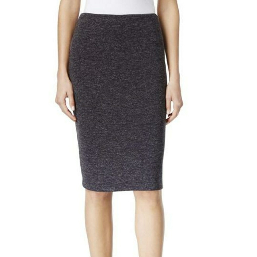 Calvin Klein Pull-On Pencil Skirt Charcoal Size XS